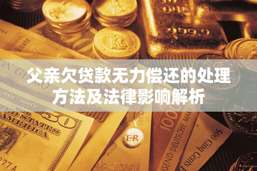 济南父亲欠贷款无力偿还的处理方法及法律影响解析